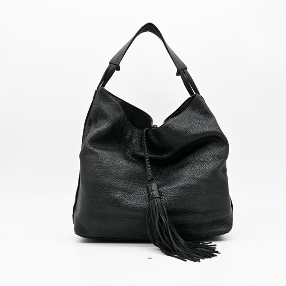 REBECCA MINKOFF Tassel Isobel Hobo Bag Black - Picture 3 of 6